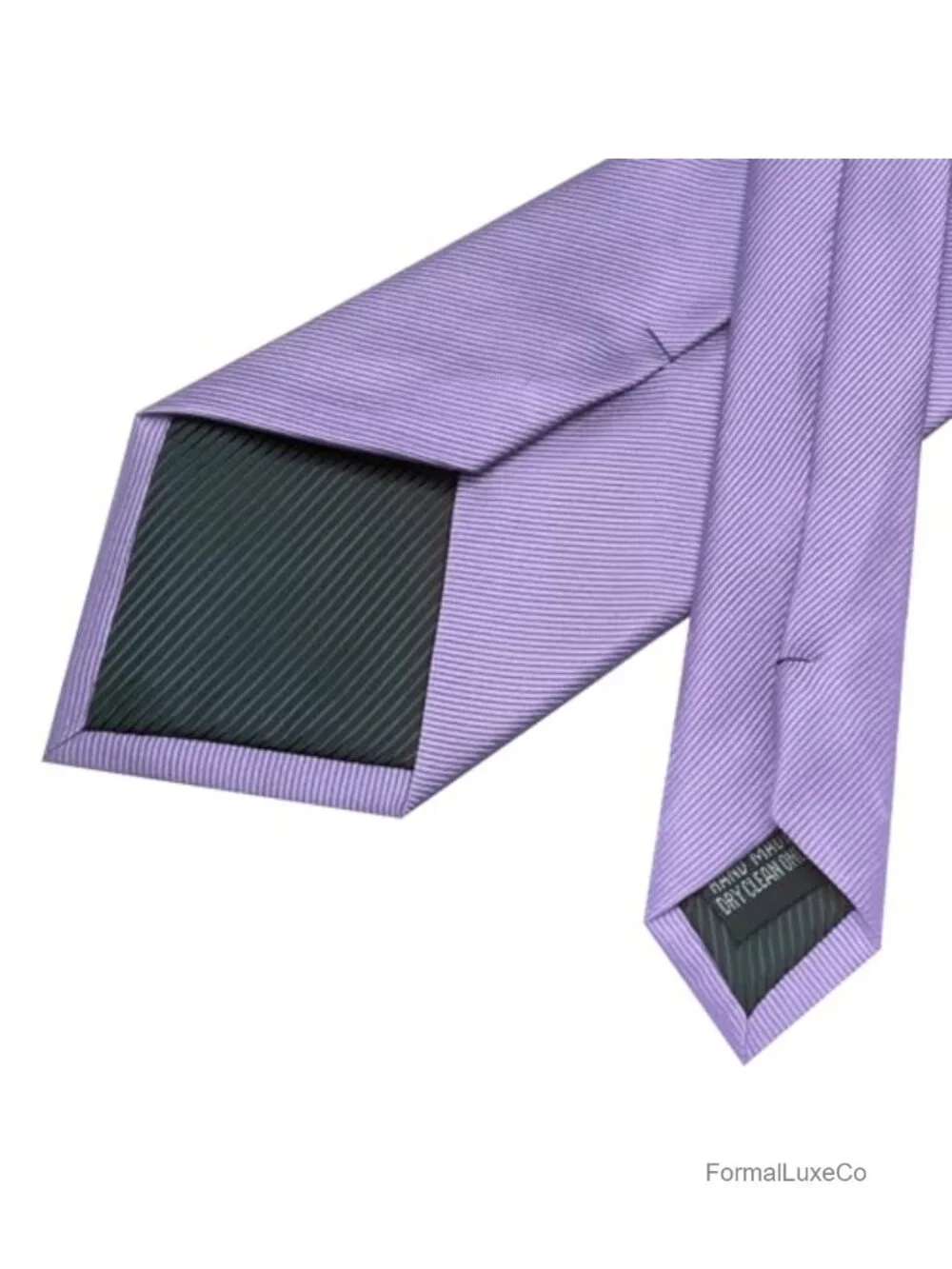 Formal Necktie Set with Pocket Square, Tie Clip & Lapel Pin - 4 Piece Men's